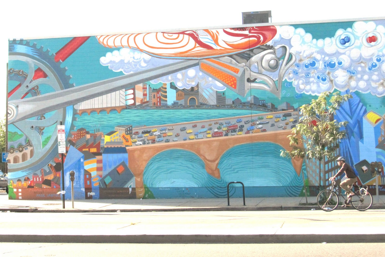 Tom's Bike Adventures The Murals Of Philadelphia