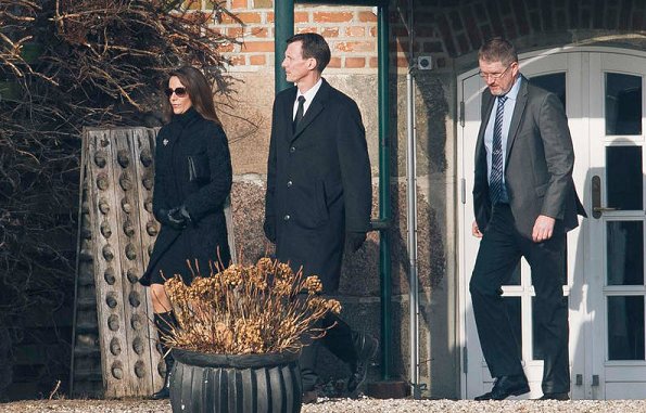Danish Royals Attend Niels Krabbe Iuel-Brockdorff Funeral | Newmyroyals & Hollywood Fashion