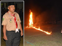 Api Unggun Pramuka Lomba Tingkat 2 Pagaran Tapah Darussalam