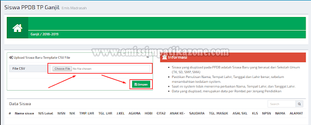 Panduan Mudah Cara Upload Form Emis Siswa Baru Ke Web Emis Online Panduan Mudah Cara Upload Form Emis Siswa Baru Ke Web Emis Online