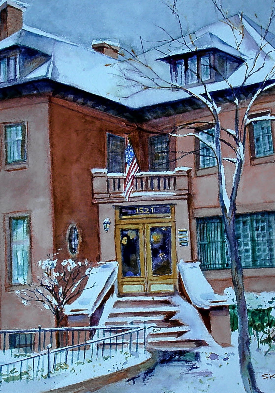 Watercolors by susan lenczowski the institute of world politics