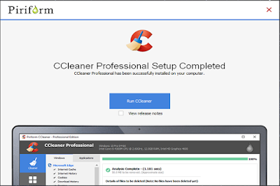 تحميل برنامج تنظيف وتسريع النظام CCleaner Professional