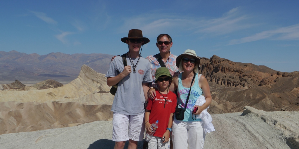 Death Valley National Park Zabriskie Point Californie