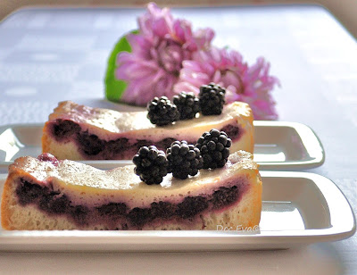 Brombeer-Ricotta-Kuchen