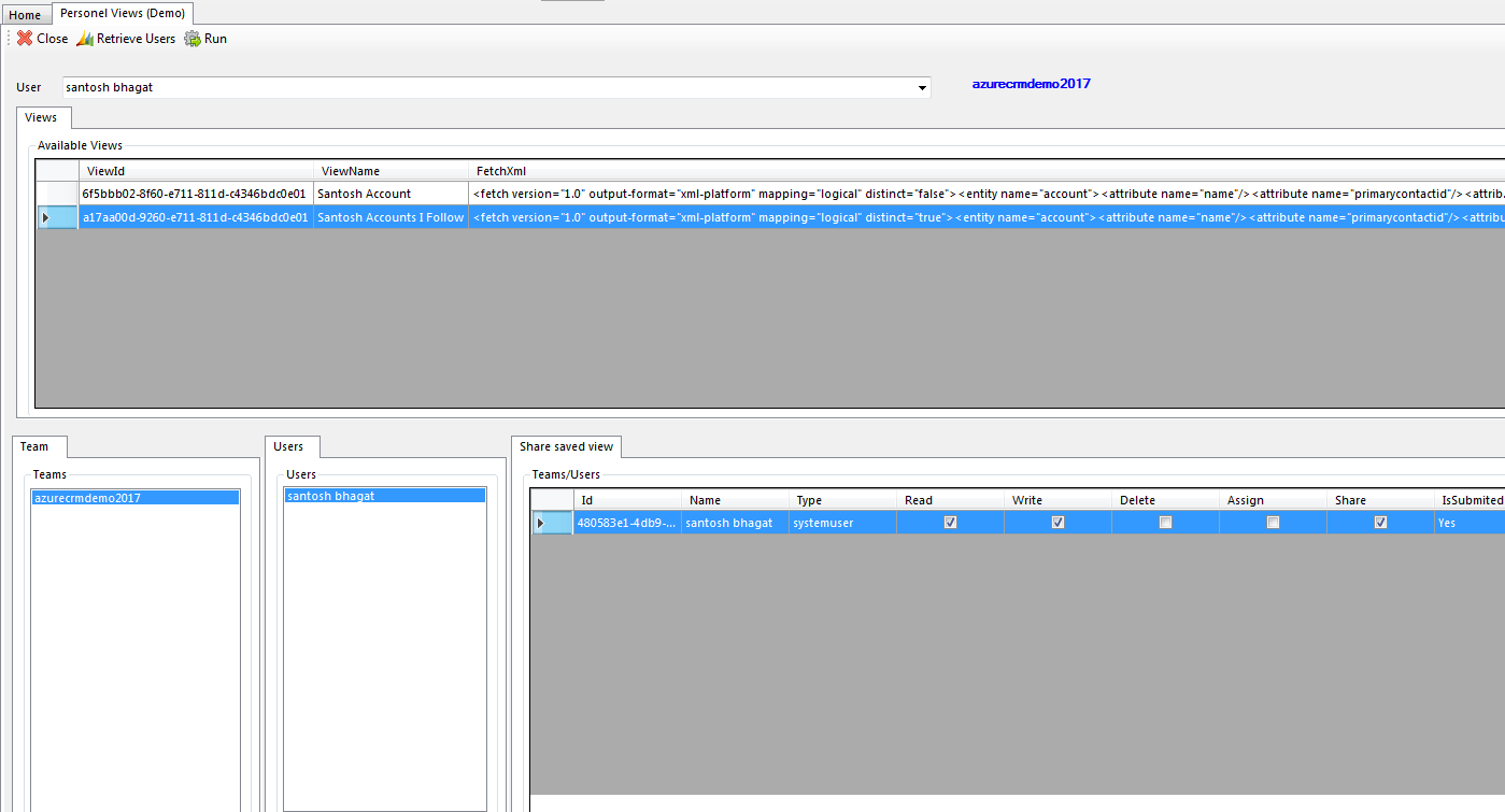 Dynamics CRM Xrmtoolbox Personalview
