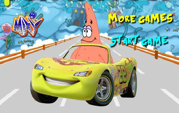 Patrick Road SpongeBob SquarePants Game