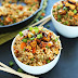 Easy Vegan Fried Rice #vegetarian #dinner