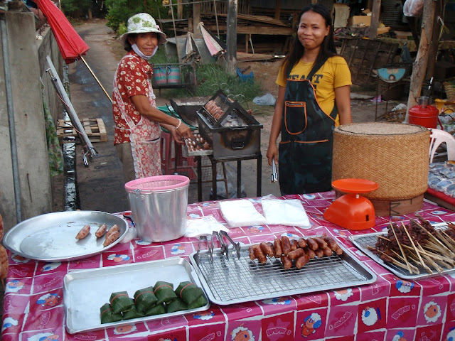 Market in Khon Kaen, North-East Thailand