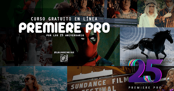 Curso gratuito en línea de Adobe Premiere Pro Curso gratuito en línea de Adobe Premiere Pro