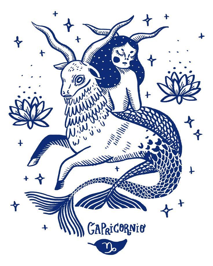 240+ Capricorn Tattoo Designs (2020) Constellation, Zodiac, Horoscope ...