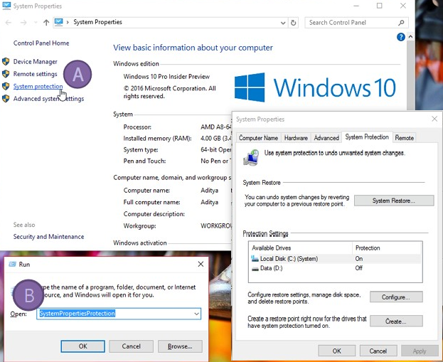 Cara Membuat Restore Point Di Windows 10