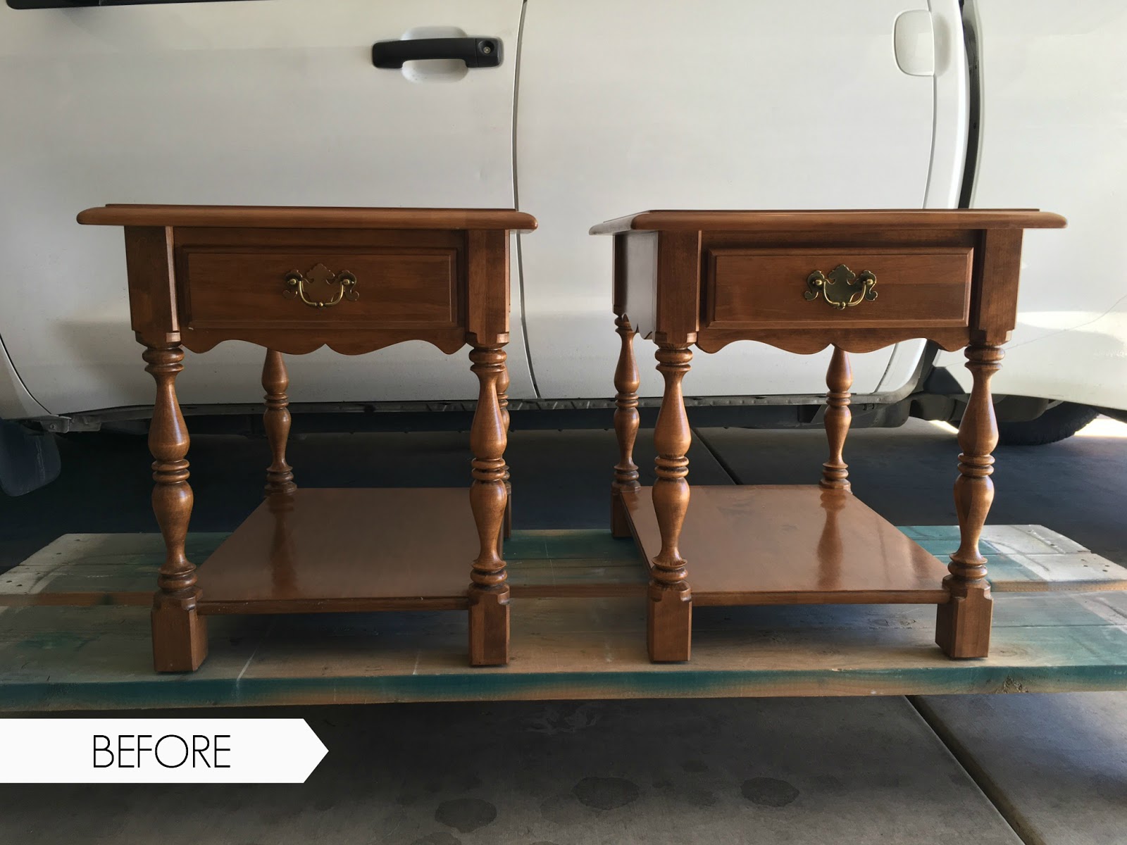 Colorful Nightstand Makeover with Dixie Belle Paint Thirty Eighth Street