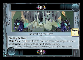 My Little Pony Infilitrating the Hive Defenders of Equestria CCG Card