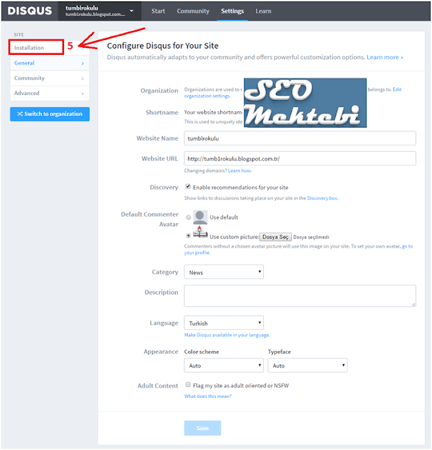 Yeni Bütün Blok Sitelerine Disqus Yorum Sistemini Ekleme Yeni Bütün Blok Sitelerine Disqus Yorum Sistemini Ekleme