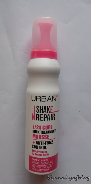 Urban Care Shake N Repair Milk Treatment Onarıcı Milk Shake Köpük - 7/24 Kabaran Bukleli Saçlara Özel Bakım Köpüğü