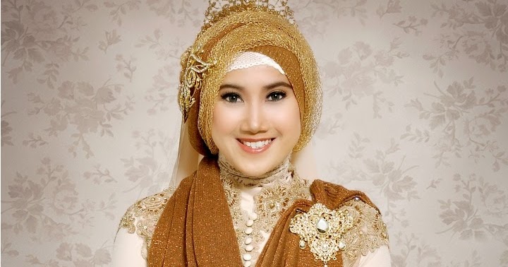 gaun pernikahan muslimah sederhana 