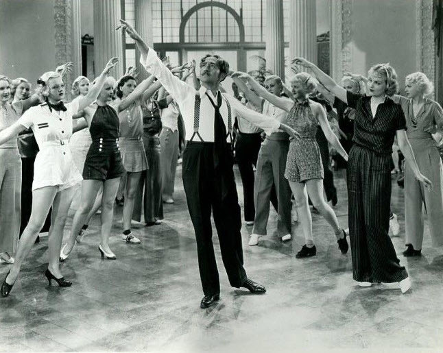 Dance scene in Gold Diggers of 1935 