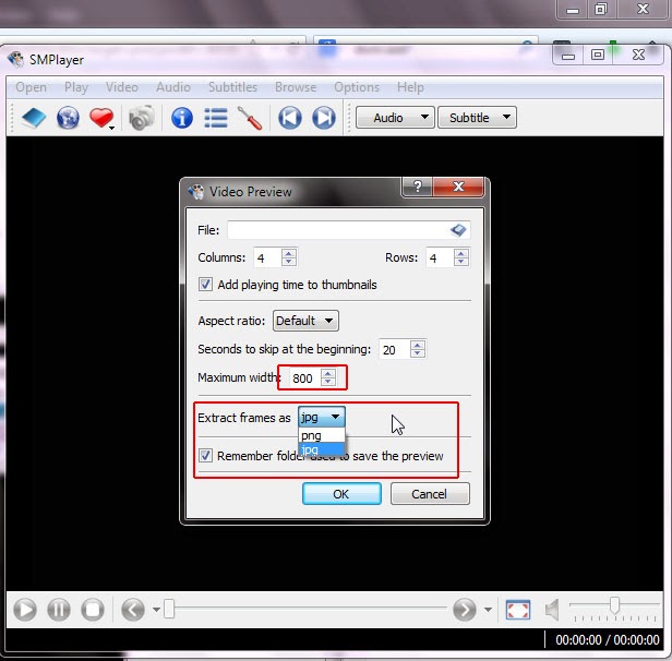 smplayer file menu smplayer file menu