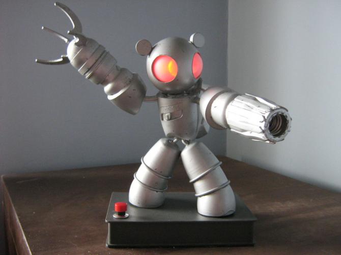 juguetes tecnologicos con material reciclable