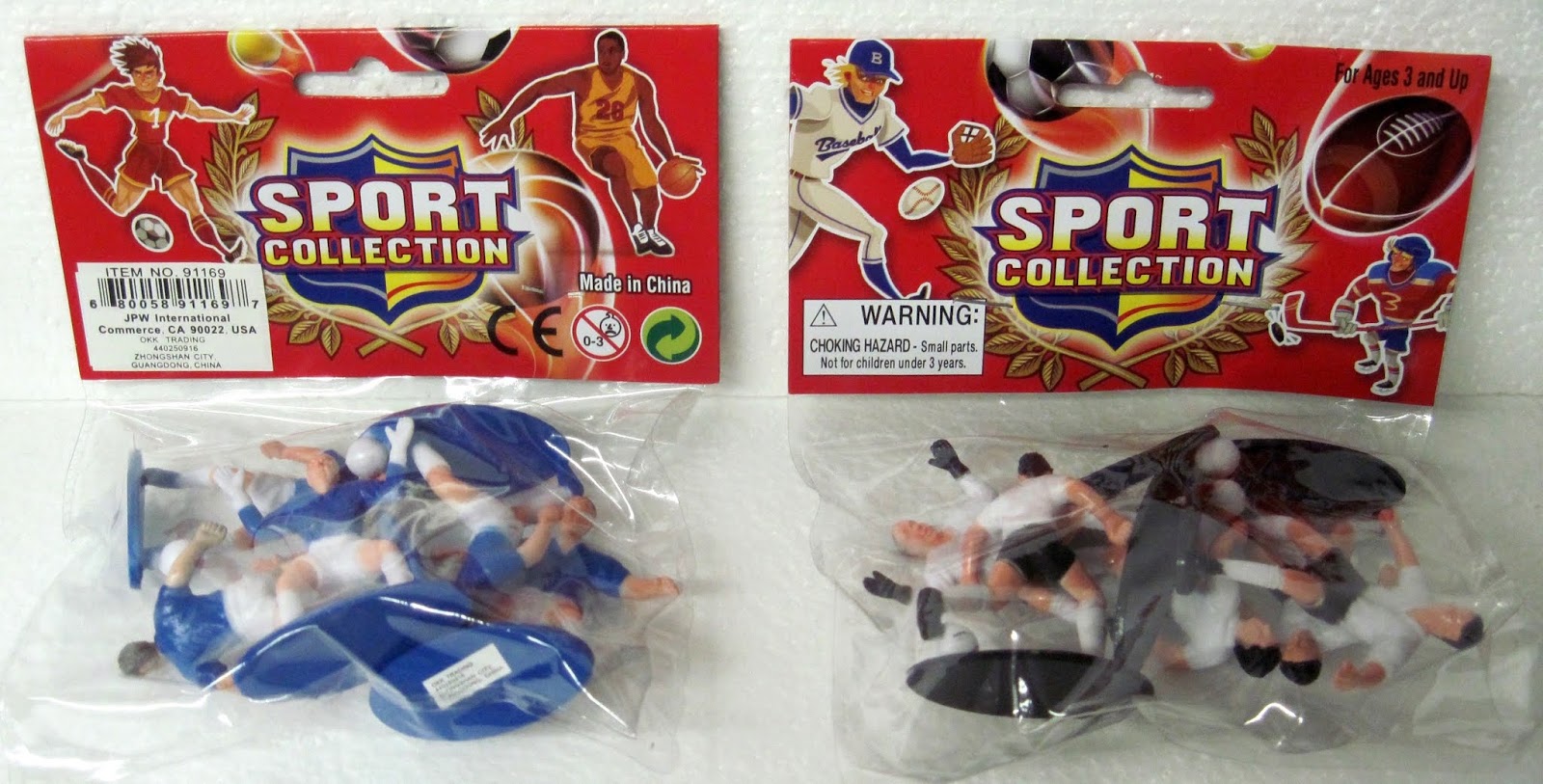 small plastic football figures