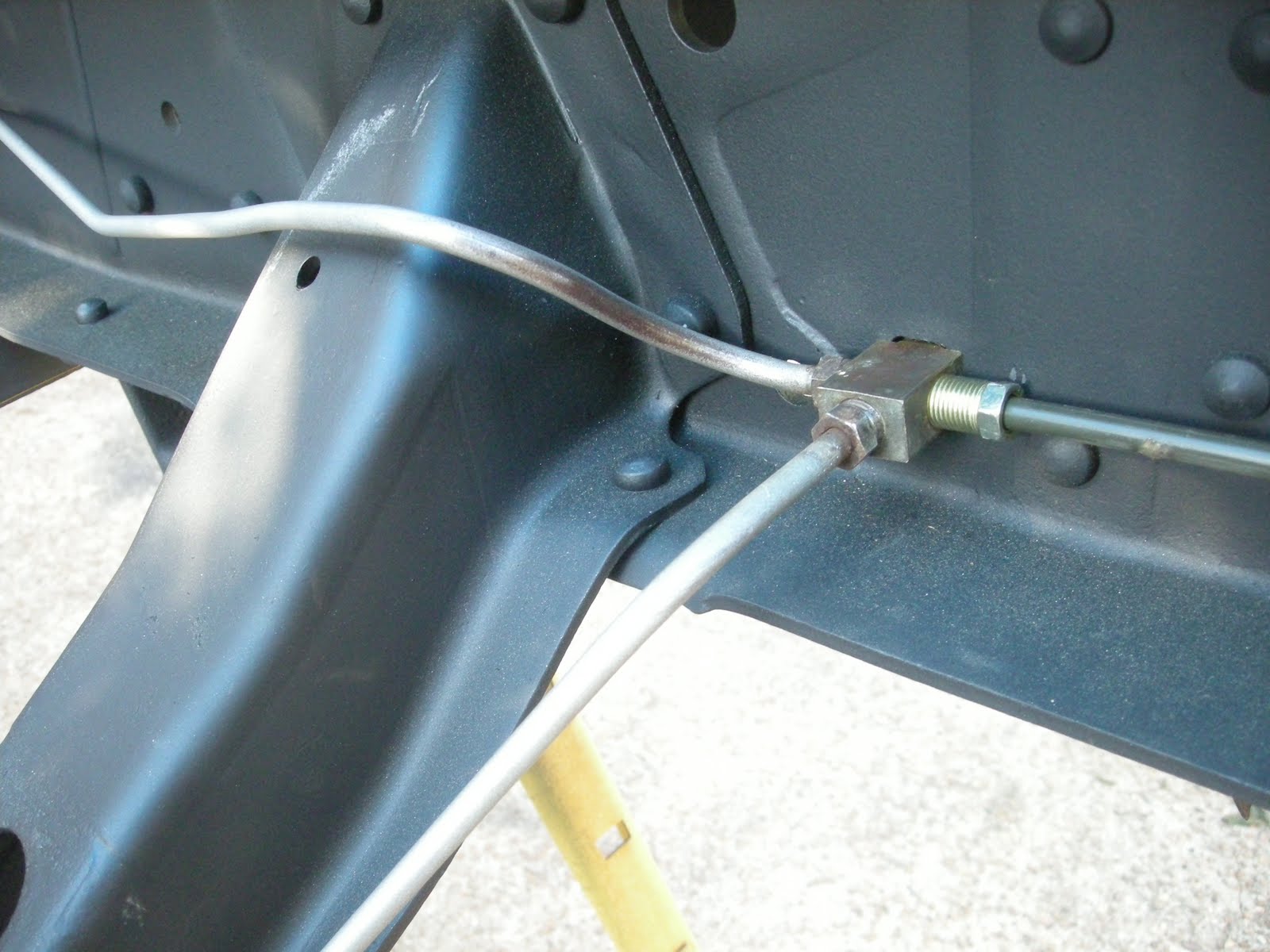 1954 Chevy Truck EV Conversion: Master Cylinder and Brake Lines