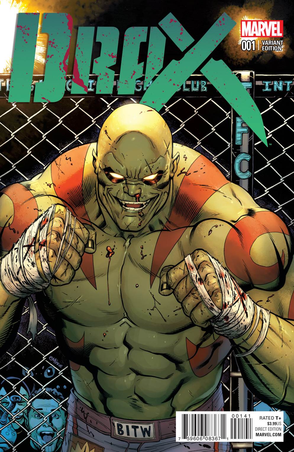 Comic Frontline Marvel First Look Drax 1 The Destroyer Goes Solo!