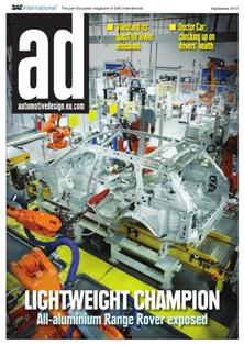 AD Automotive Design - September 2012 | ISSN 2043-0299 | TRUE PDF | Bimestrale | Professionisti | Ingegneria | Progettazione | Tecnologia | Automobili