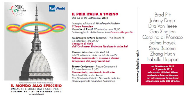 Prix Italia, Torino 16-21 settembre 2012