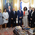 Presidente Danilo Medina recibe a congresistas de Nueva York