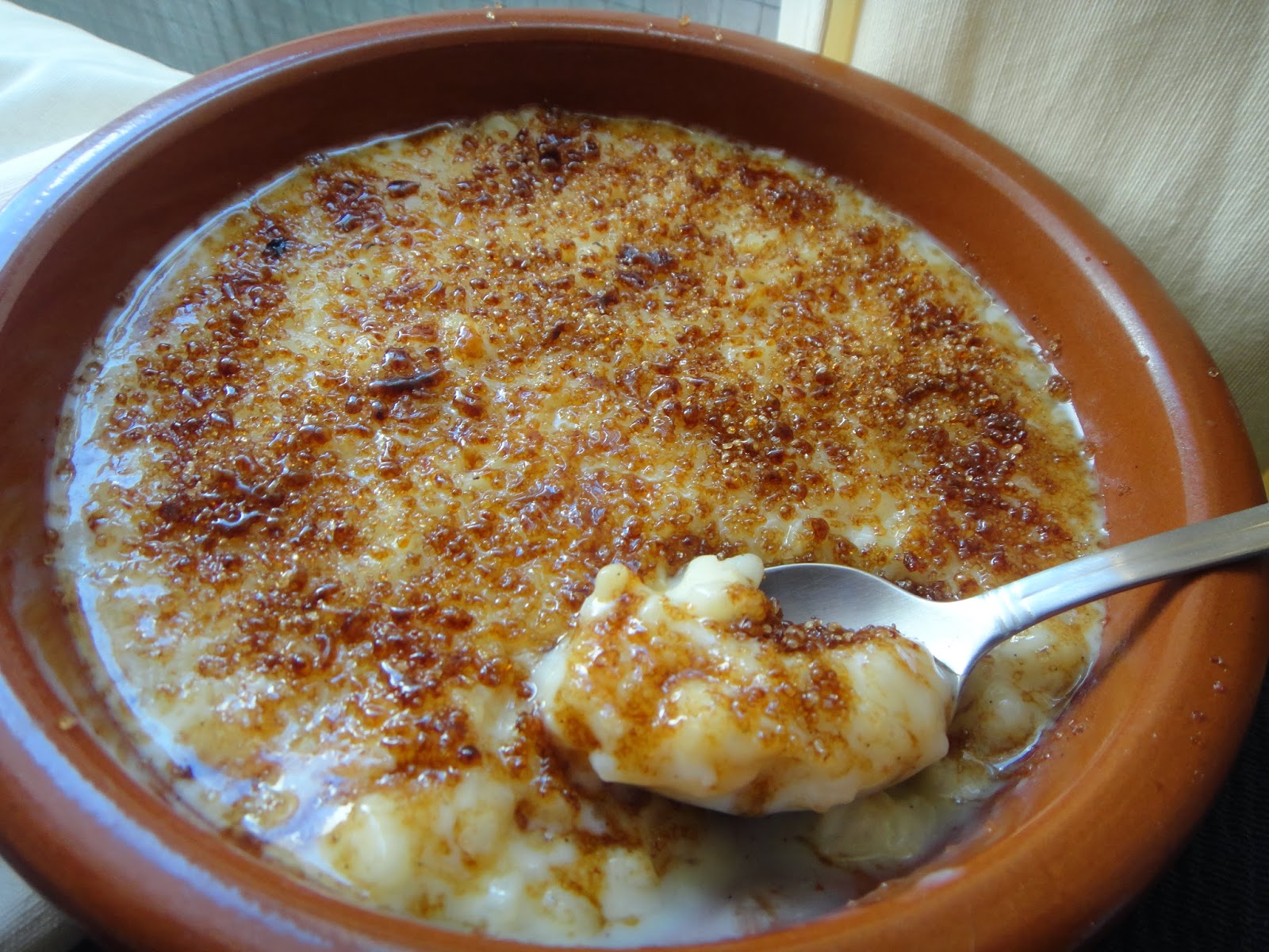LA COCINA DE PACO GARCIA ARROZ CON LECHE DE SOJA CARAMELIZADO