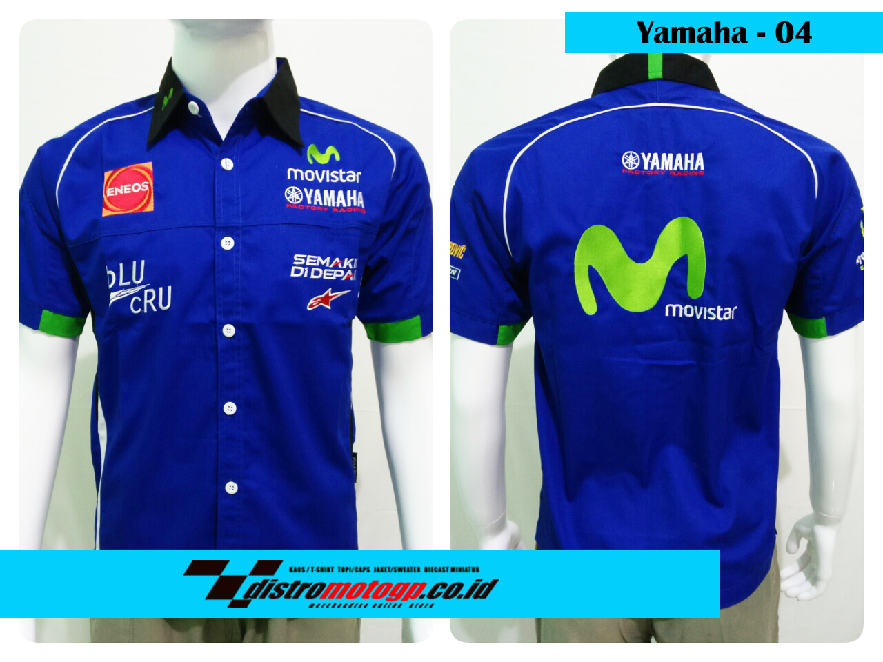 kemeja motogp movistar yamaha team 2017 04 distro kaos kemeja motogp movistar yamaha team 2017 04 distro kaos