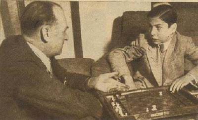 Alekhine y Arturito Pomar