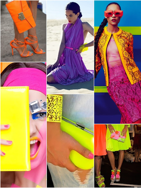 The Fashion Guide Blog : Rule # 17: How to wear bright and neon colours.