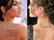 As tatuagens fazem parte da vida de muitas pessoas que vêem nesses desenhos . (tatuagens femininas )