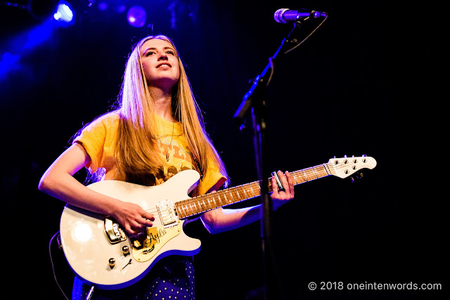 Ayla Tesler-Mabe of Calpurnia at The Phoenix Concert Theatre on October 20, 2018 Photo by John Ordean at One In Ten Words oneintenwords.com toronto indie alternative live music blog concert photography pictures photos