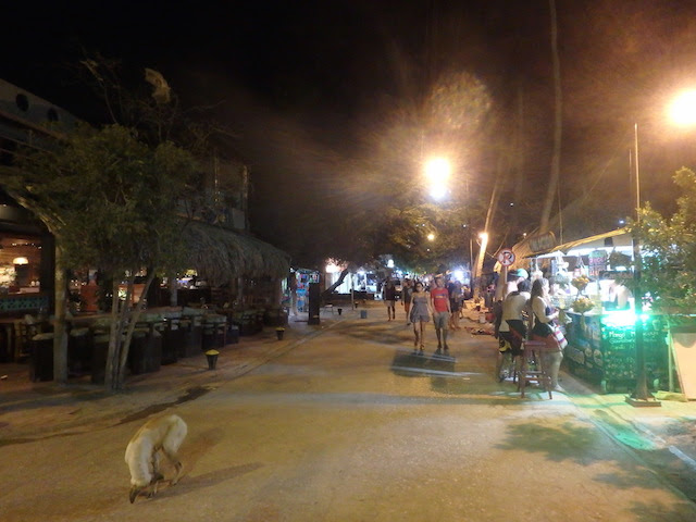 Sunset walk in Taganga, Colombia