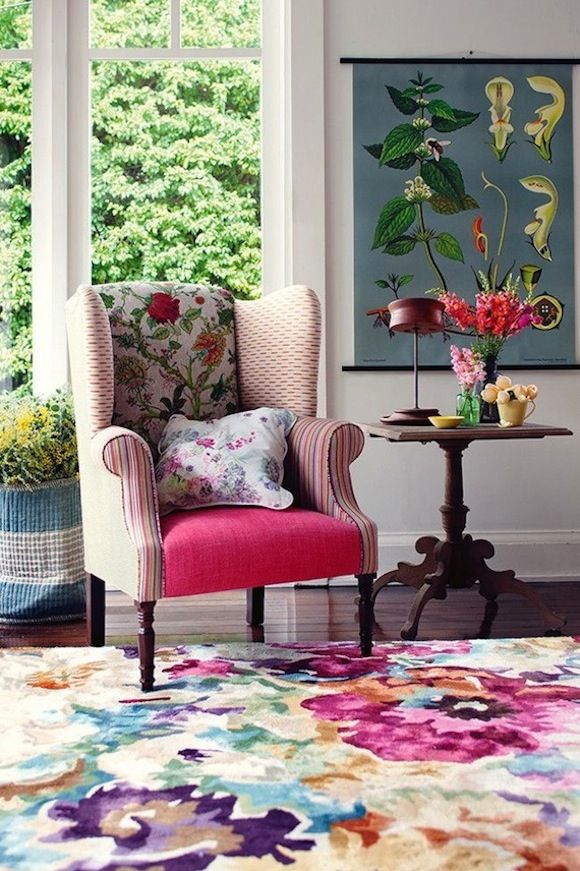 Eye For Design Decorating With The Wingback Chair......It's Trendy Again!