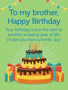 happy birthday brother images