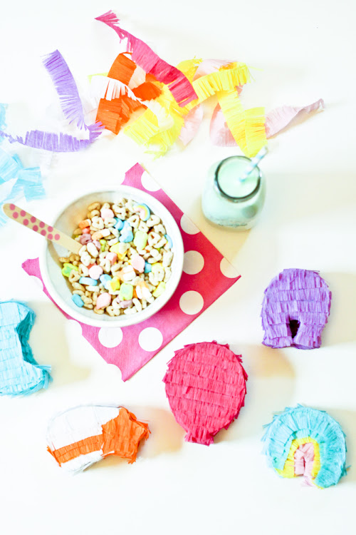 DIY lucky charm piñatas for St. Patrick's Day