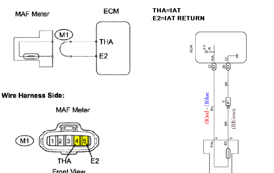 Toyota 5 Wire Maf Sensor Wiring Diagram