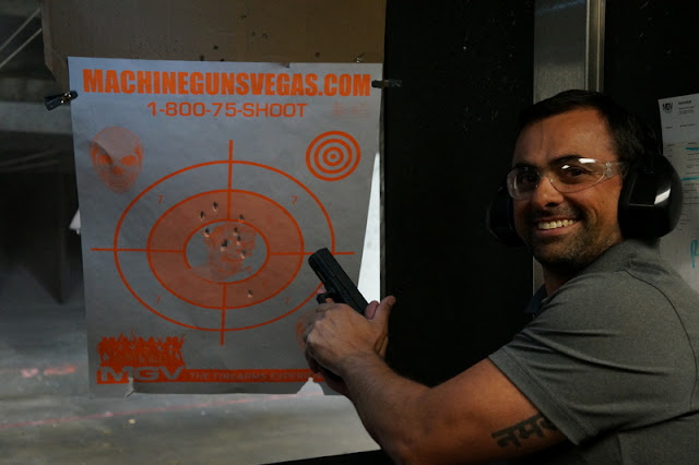 Machine Guns Vegas (MGV): como foi a nossa experiência num stand de tiro em Las Vegas