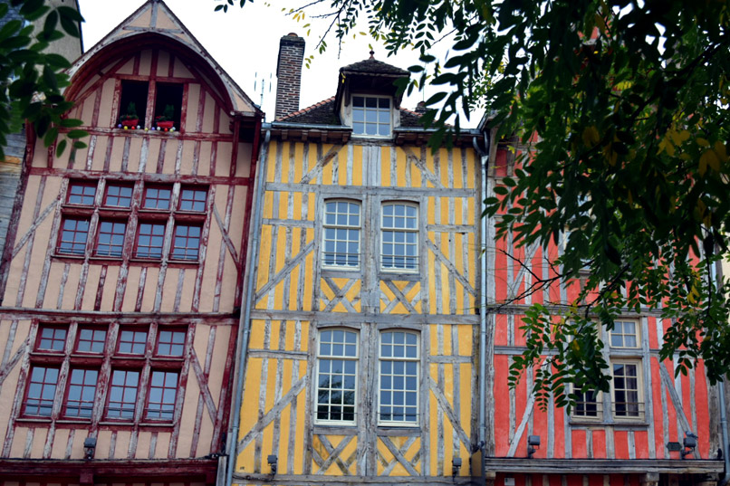 De Middeleeuwse stad Troyes