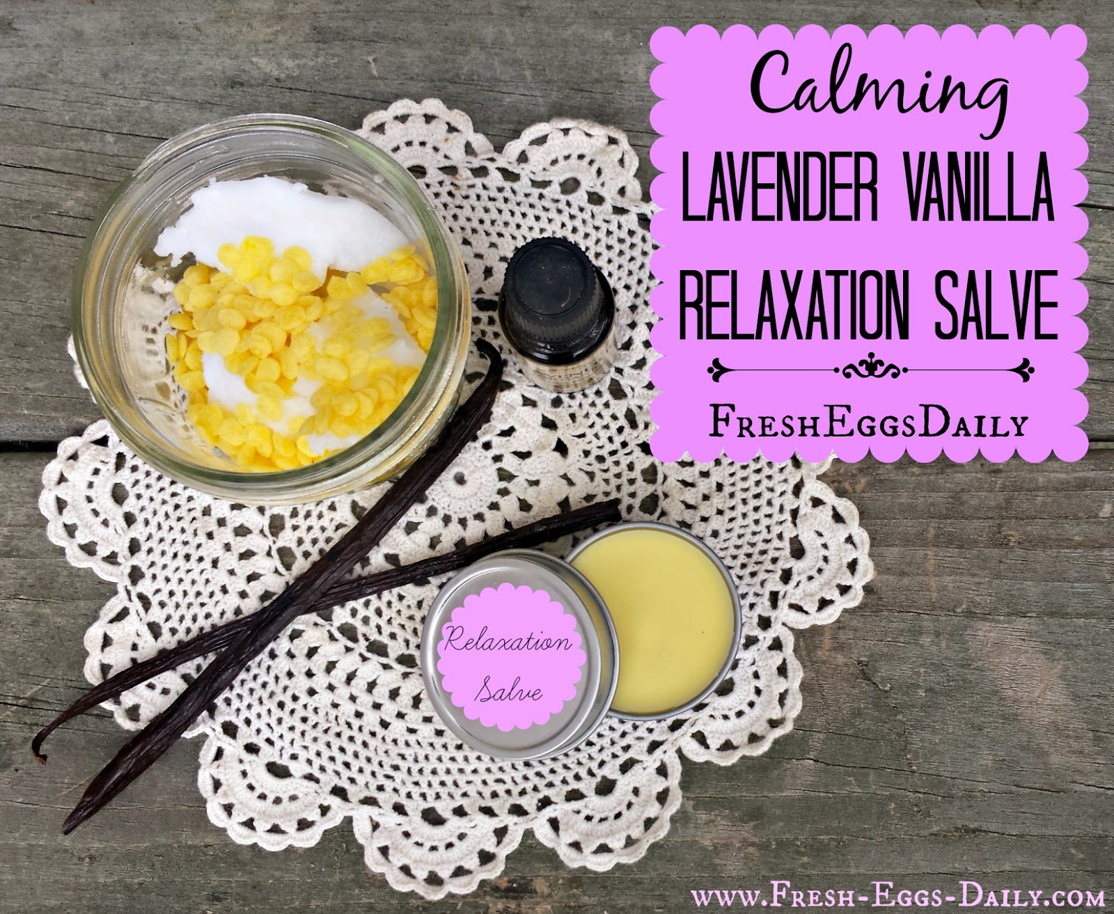 Sntila Calming Lavender Vanilla Relaxation Salve