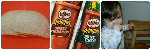 Sweet Cinnamon and Mint Choc Chip Pringles