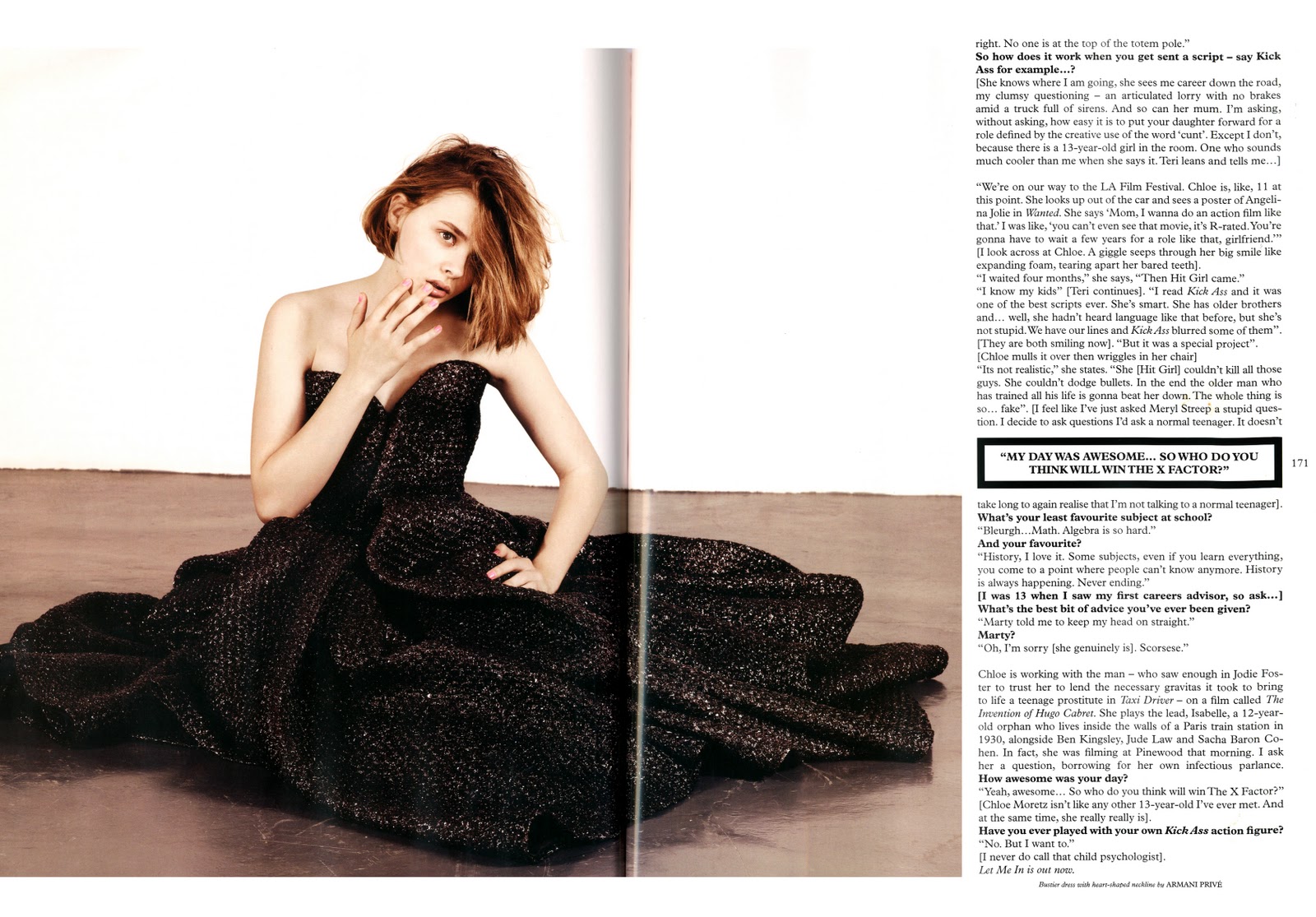 Chloë Grace Moretz Argentina: 11/2010 Wonderland Magazine