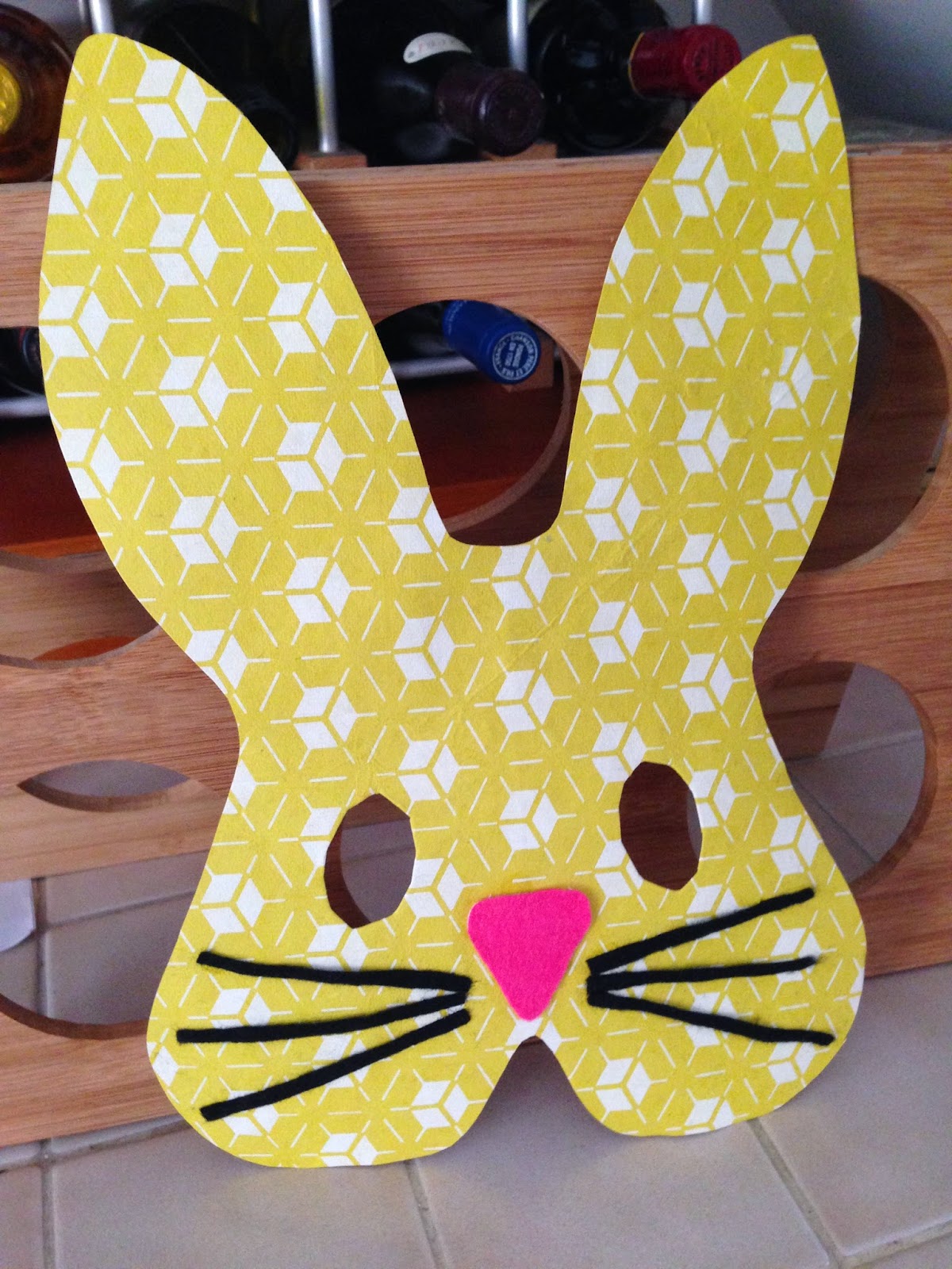 Nati's Little Things Easter bunny mask