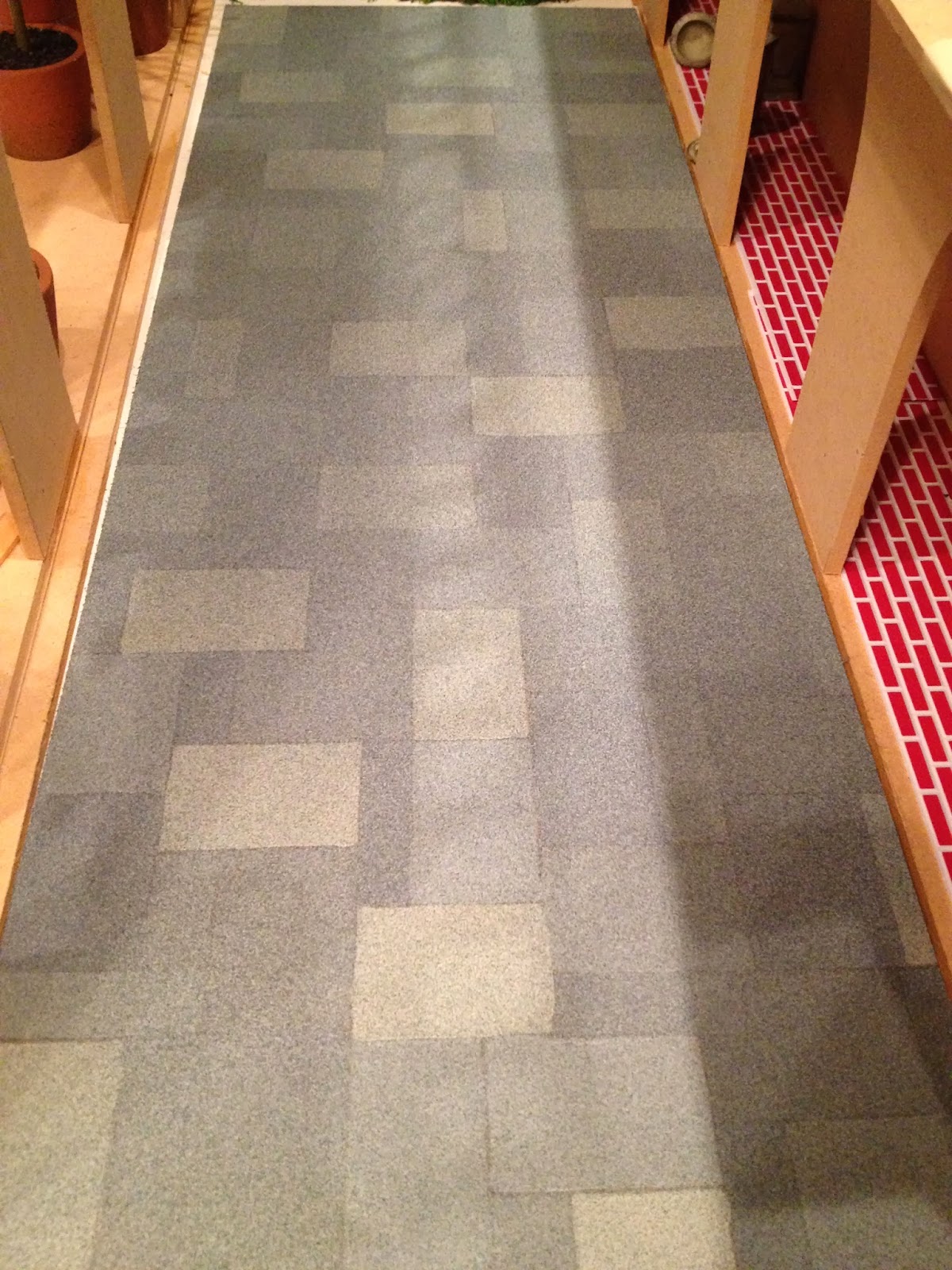 Jocelyn's Mountfield Dollhouse Courtyard Pavement Faux Flagstone from