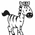 Coloring Pages Of Zebras For Kids