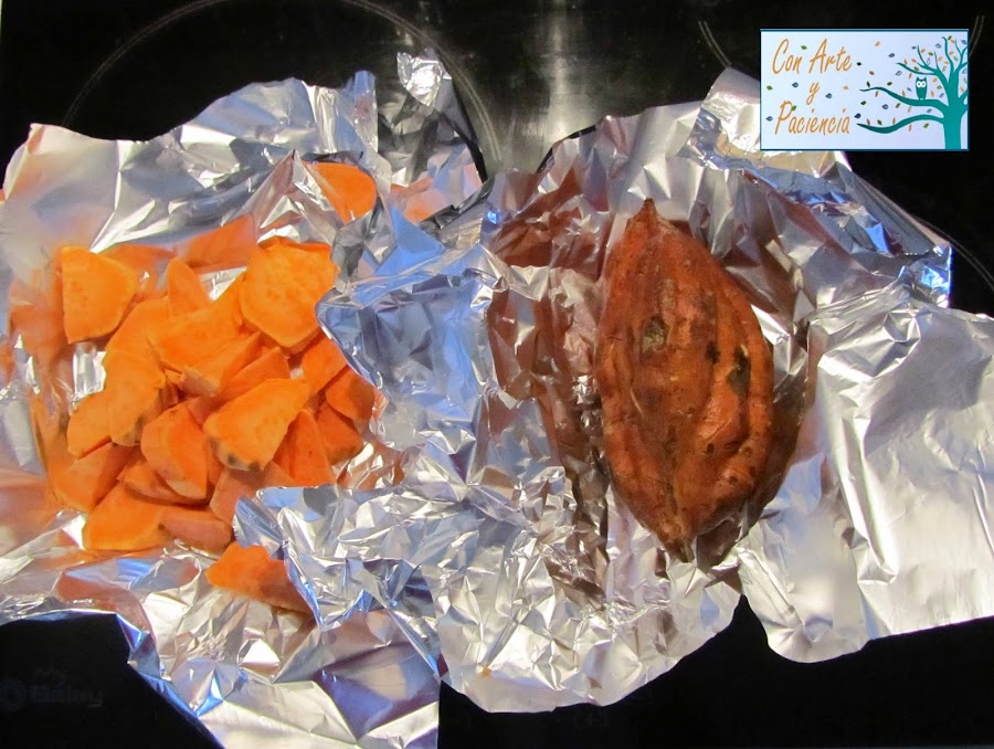 Batatas dulces Con Arte y Paciencia