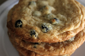 Recipe for Christina Tosi's Blueberry & Cream Cookies by freshfromthe.com.